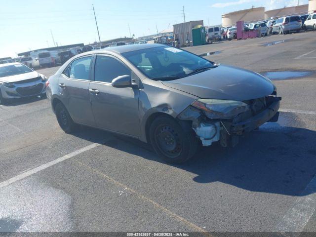  Salvage Toyota Corolla