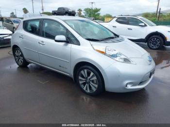  Salvage Nissan LEAF