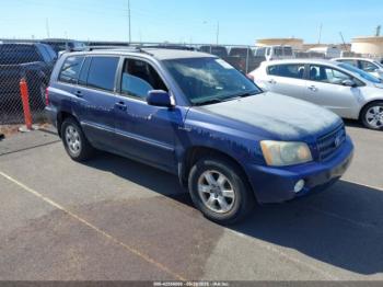  Salvage Toyota Highlander
