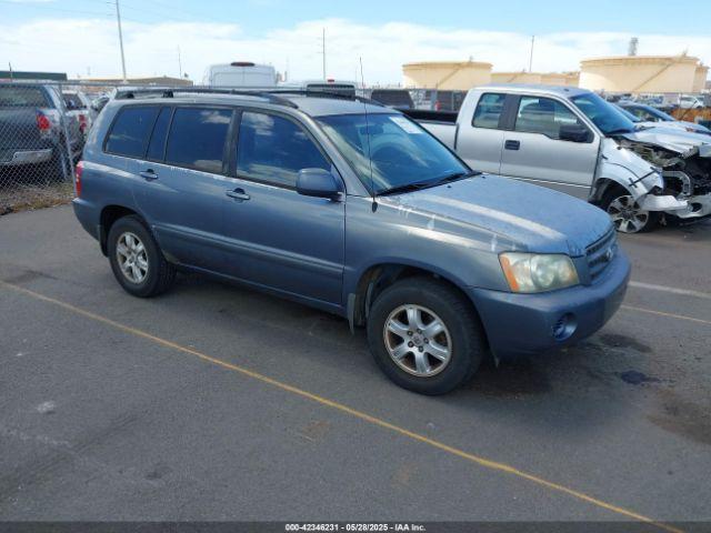  Salvage Toyota Highlander