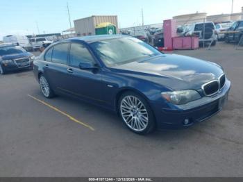  Salvage BMW 7 Series