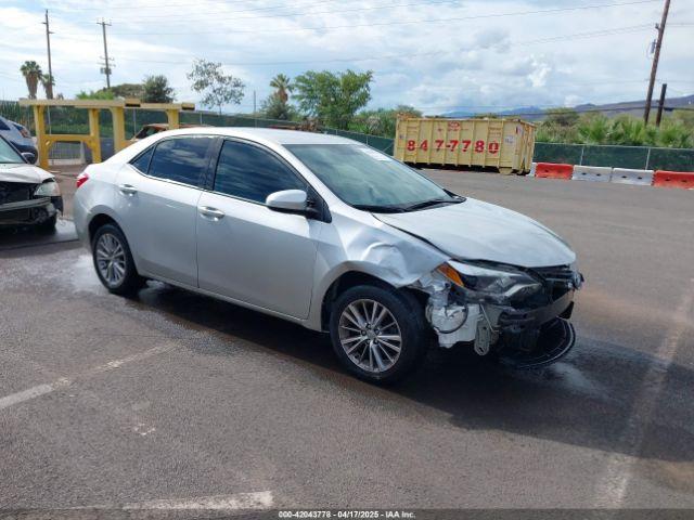  Salvage Toyota Corolla