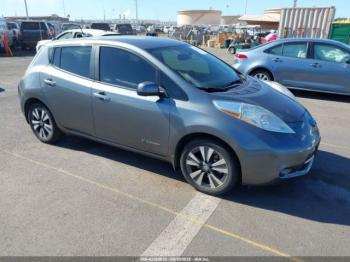  Salvage Nissan LEAF