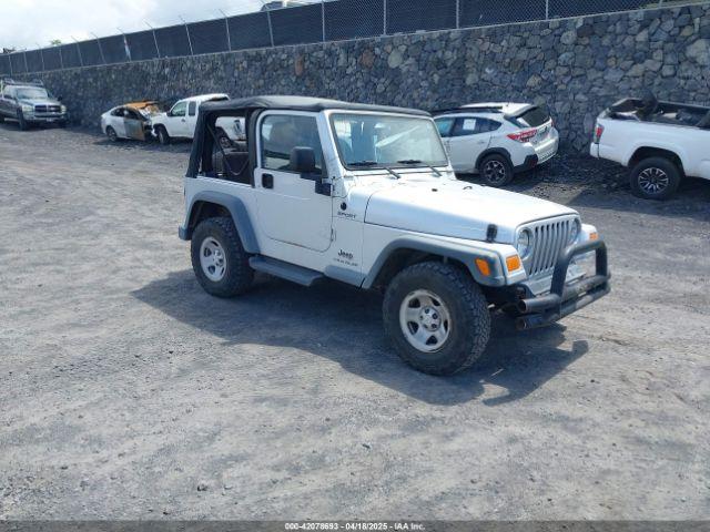  Salvage Jeep Wrangler