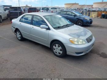  Salvage Toyota Corolla