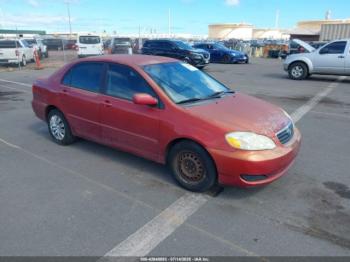  Salvage Toyota Corolla