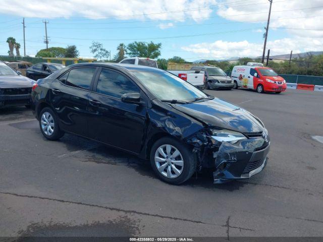  Salvage Toyota Corolla