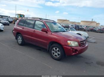  Salvage Toyota Highlander
