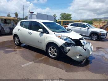  Salvage Nissan LEAF