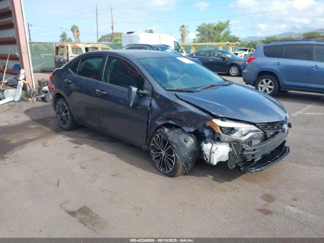  Salvage Toyota Corolla