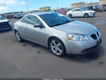  Salvage Pontiac G6