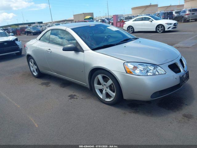  Salvage Pontiac G6