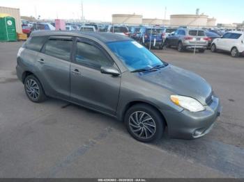  Salvage Toyota Matrix