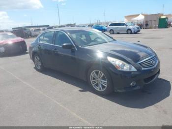  Salvage INFINITI G37x