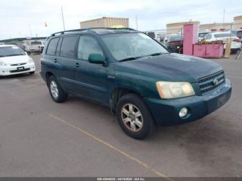  Salvage Toyota Highlander