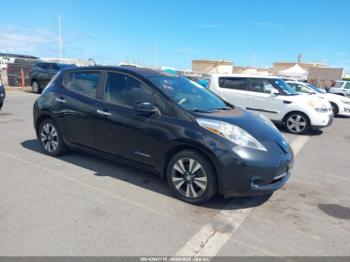  Salvage Nissan LEAF