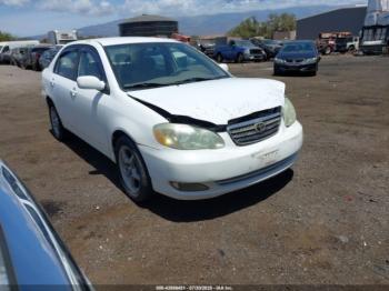  Salvage Toyota Corolla