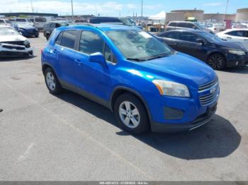  Salvage Chevrolet Trax