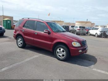  Salvage Mercedes-Benz M-Class