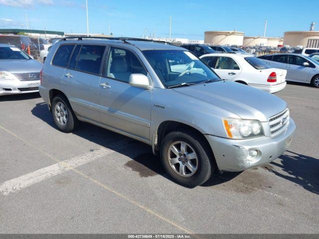  Salvage Toyota Highlander