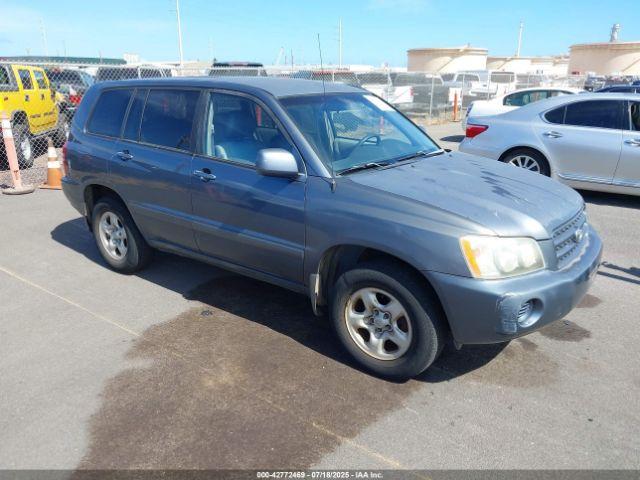  Salvage Toyota Highlander