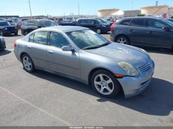  Salvage INFINITI G35