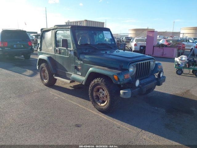  Salvage Jeep Wrangler