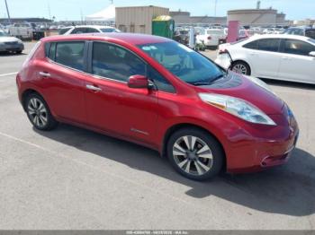  Salvage Nissan LEAF