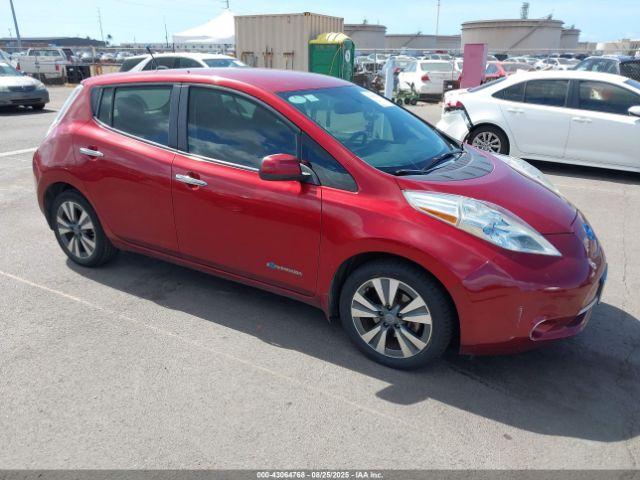  Salvage Nissan LEAF