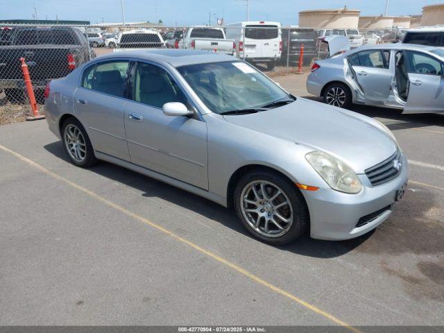  Salvage INFINITI G35