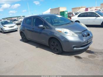  Salvage Nissan LEAF