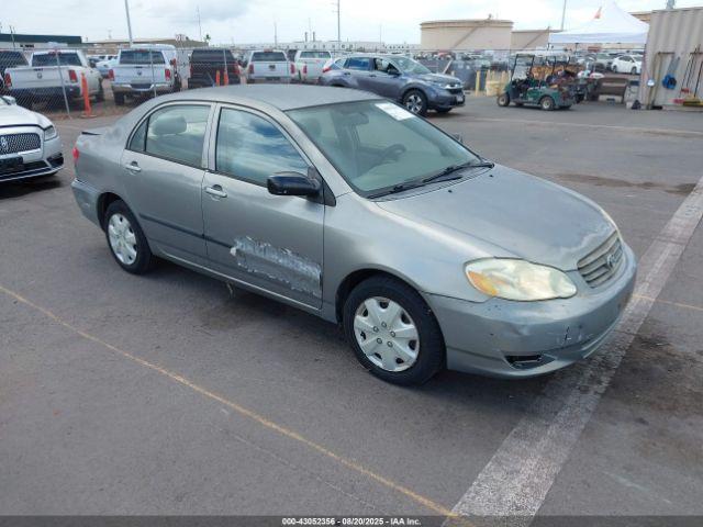  Salvage Toyota Corolla