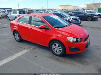  Salvage Chevrolet Sonic