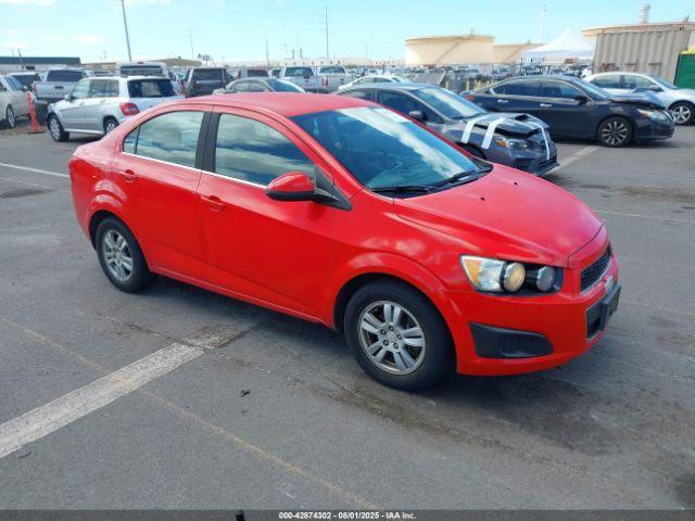  Salvage Chevrolet Sonic