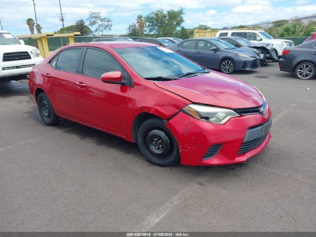  Salvage Toyota Corolla