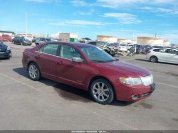  Salvage Lincoln MKZ