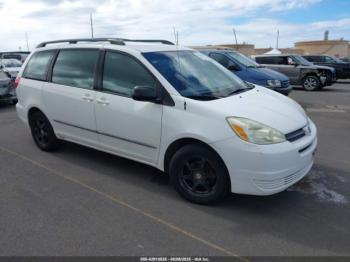  Salvage Toyota Sienna