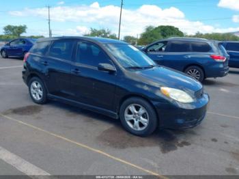  Salvage Toyota Matrix