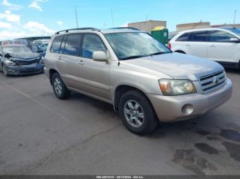  Salvage Toyota Highlander