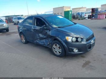  Salvage Chevrolet Sonic