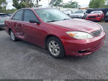  Salvage Toyota Camry
