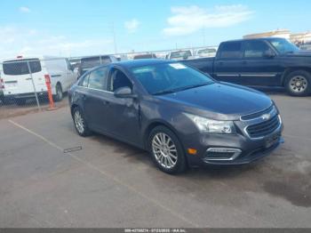  Salvage Chevrolet Cruze
