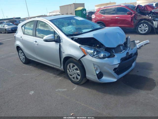  Salvage Toyota Prius c