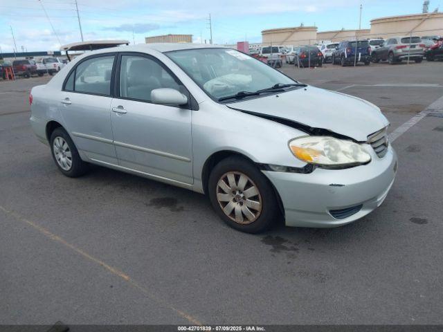  Salvage Toyota Corolla