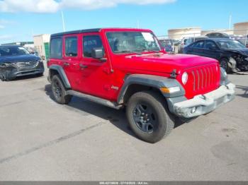  Salvage Jeep Wrangler