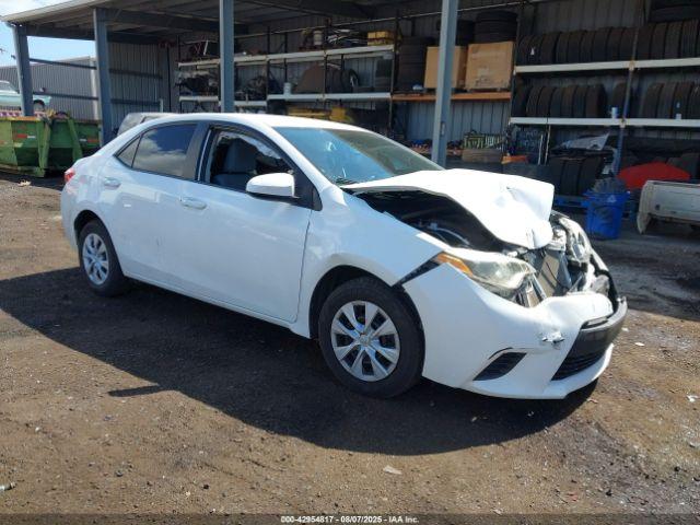  Salvage Toyota Corolla