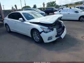  Salvage INFINITI Q50