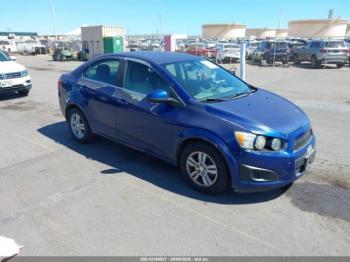  Salvage Chevrolet Sonic