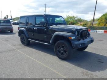  Salvage Jeep Wrangler