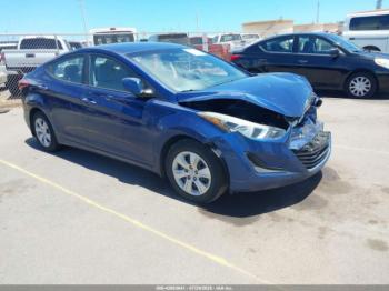  Salvage Hyundai ELANTRA
